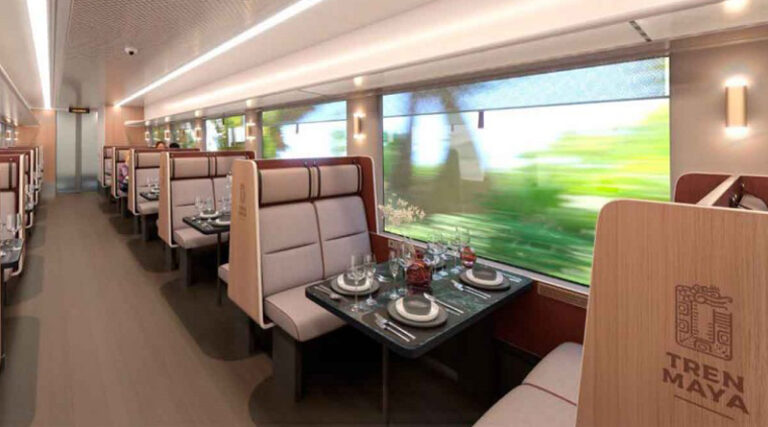 Tren Maya tendrá servicio regular, con restaurante y de larga distancia