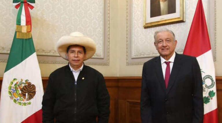 AMLO lamenta destitución de Pedro de Castillo como presidente de Perú