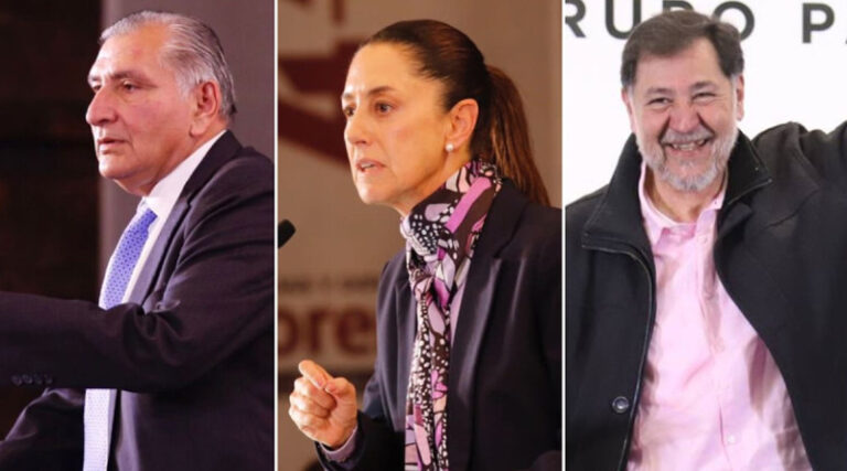 Plenaria de Morena reúne a presidenciables en la Cámara de Diputados