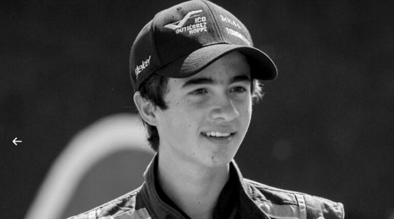 Muere el Piloto Federico Gutiérrez Hoppe, Joven Promesa de la NASCAR