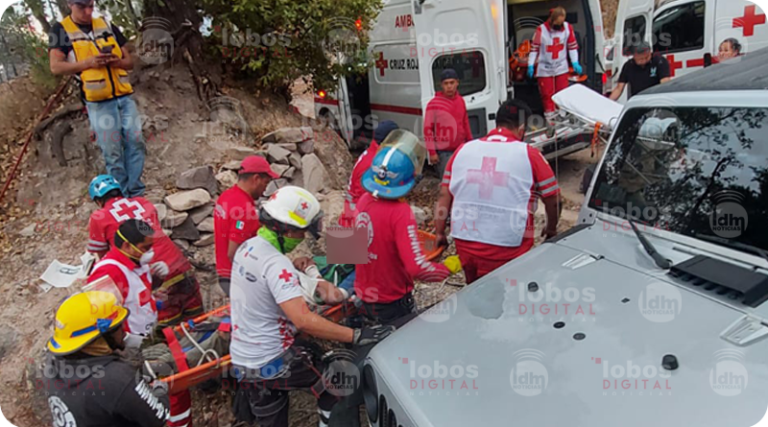 Aterriza helicóptero en Blvd Guadiana por traslado de brigadista