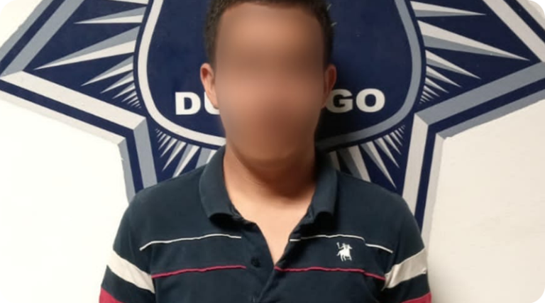 El Brayan andaba de acosador con un menor de edad, la poli lo arresto 