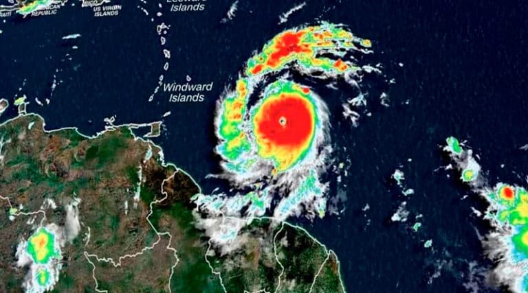 Huracán Beryl impactará dos veces México