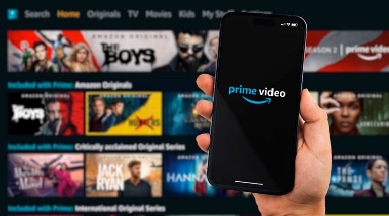 Prime Video conectando a través del streaming