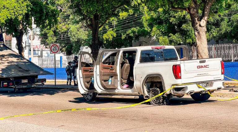 Rojo amanecer en Culiacán por balaceras