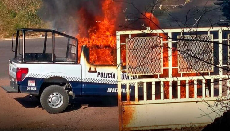 Arrojan explosivo contra patrulla desde dron