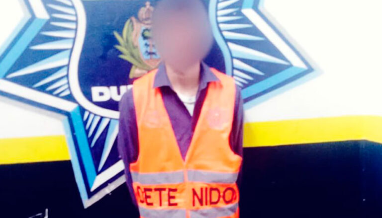 Policías Municipales detienen a «Juan» presunto responsable de lesionar a jovencita.