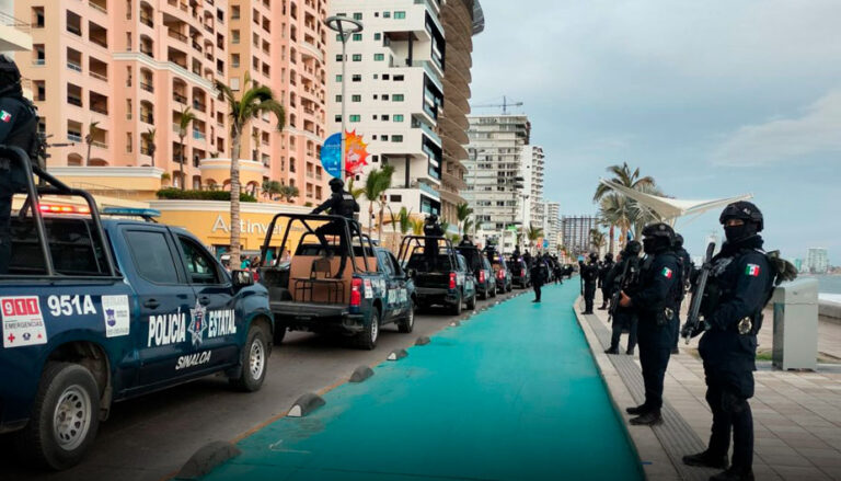 Refuerzan Mazatlán con elementos de seguridad federal