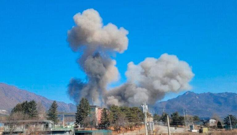 Avión militar de Corea del Sur lanza bombas por error; hay heridos