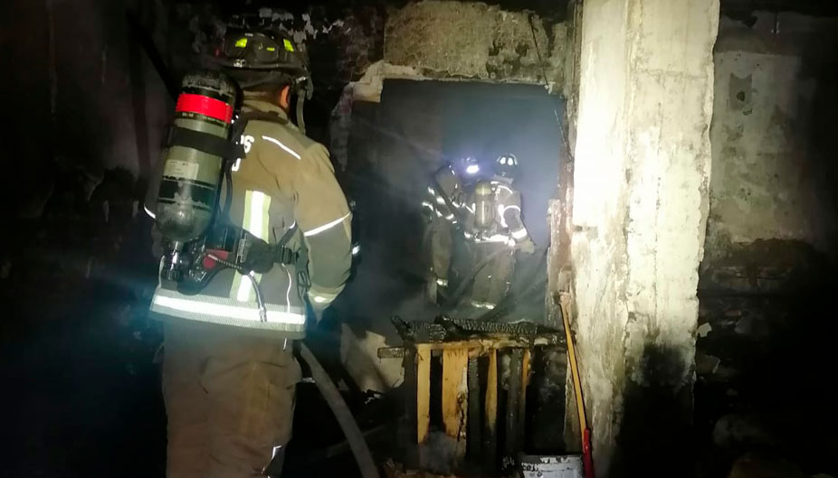 Se quemaba casa en Tierra Blanca, la usan personas indigentes